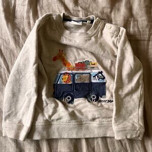 Infant Animal Adventure Crew Neck